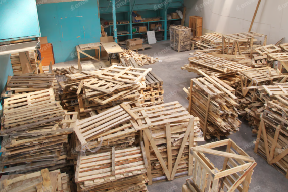 Recyclage de palettes